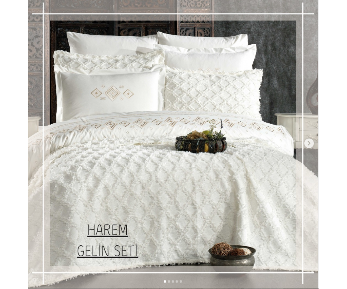 Çapa Home - Çapaev Harem 9 Parça Gelin Seti 